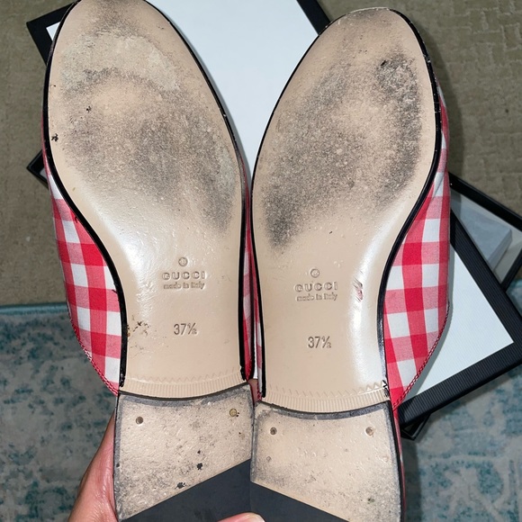AUTHENTIC Gucci Mules Size 37.5 - Picture 3 of 11